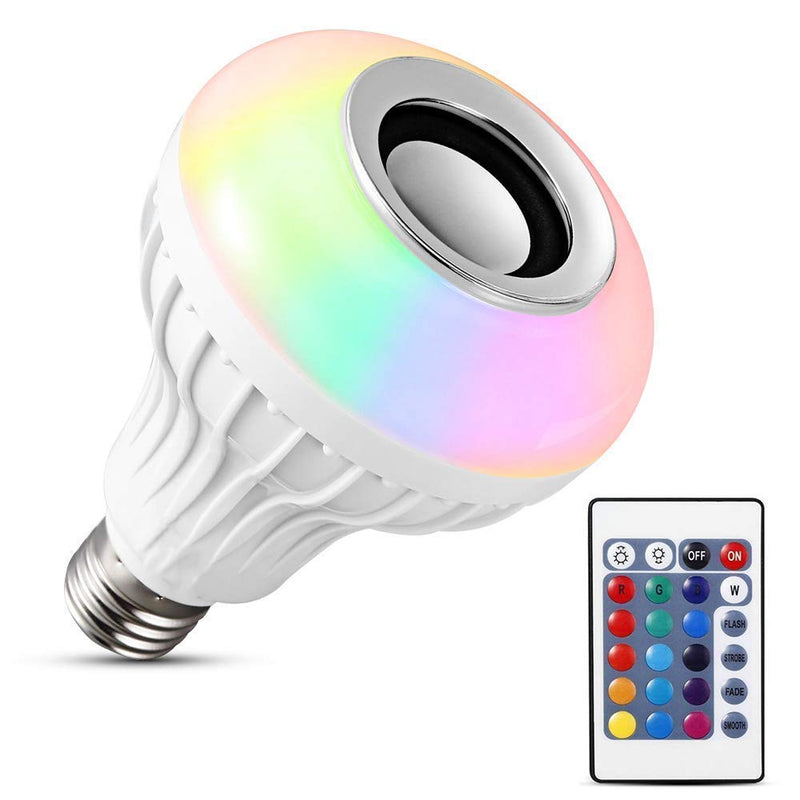 LED Speaker Bulb, Bluetooth Speaker Light Bulb