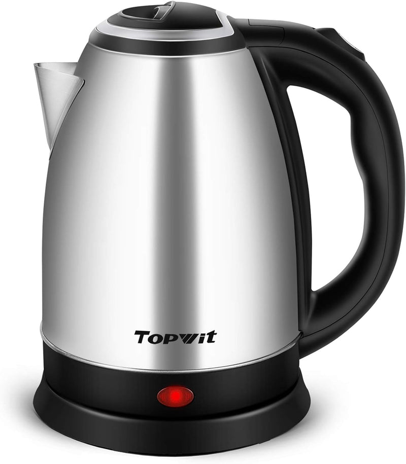 Electric Kettle - 2L, 1500W, Stainless Steel with Advanced Automatic Switch for Rapid Boiling and Safety quick boiler kettle for tea