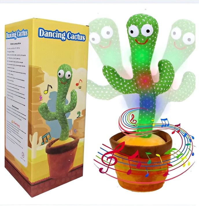 Dancing Cactus Dancing Cactus Toy Rechargeable Dancing Toy