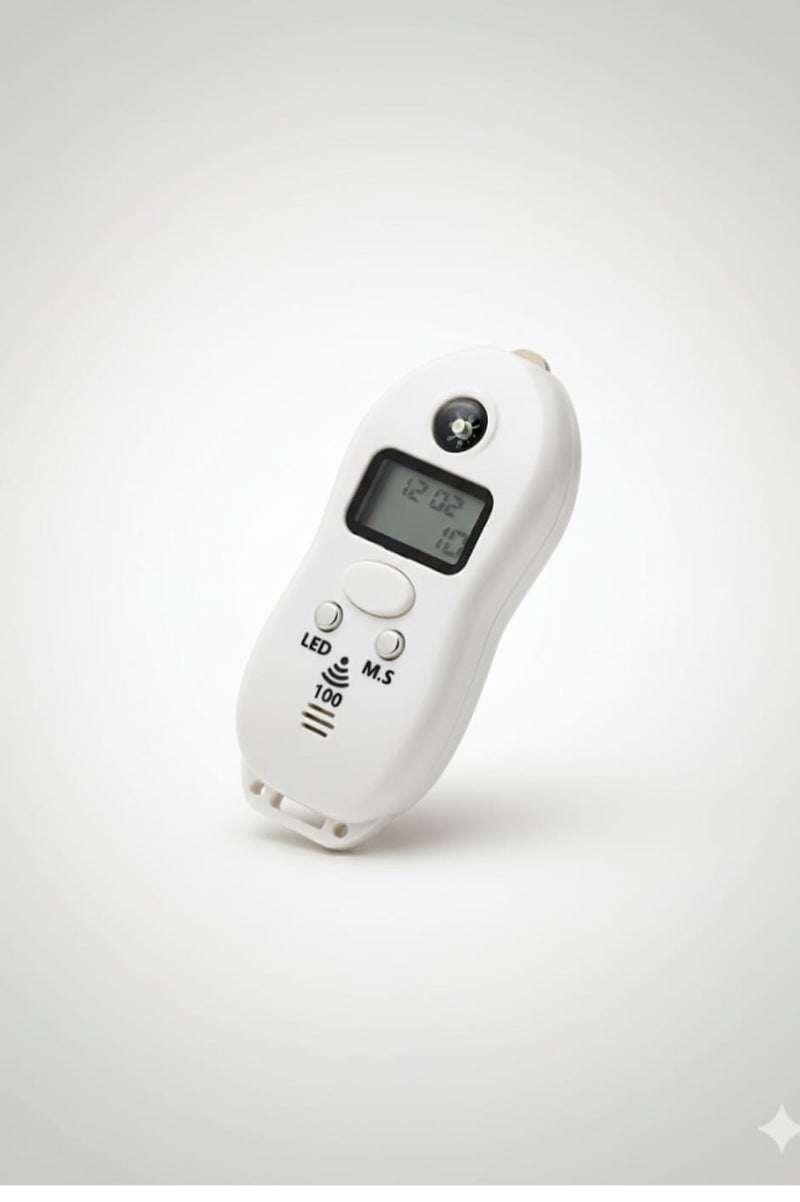 Rechargeable Counter with Led light quick flashing multi functional counter for zikar also time showing