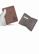 GU-II Male Short Thin Man Purse Wallet Retro Student CrossPurse Young Men's Personality Tide