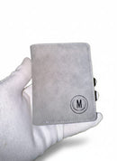 GU-II Male Short Thin Man Purse Wallet Retro Student CrossPurse Young Men's Personality Tide