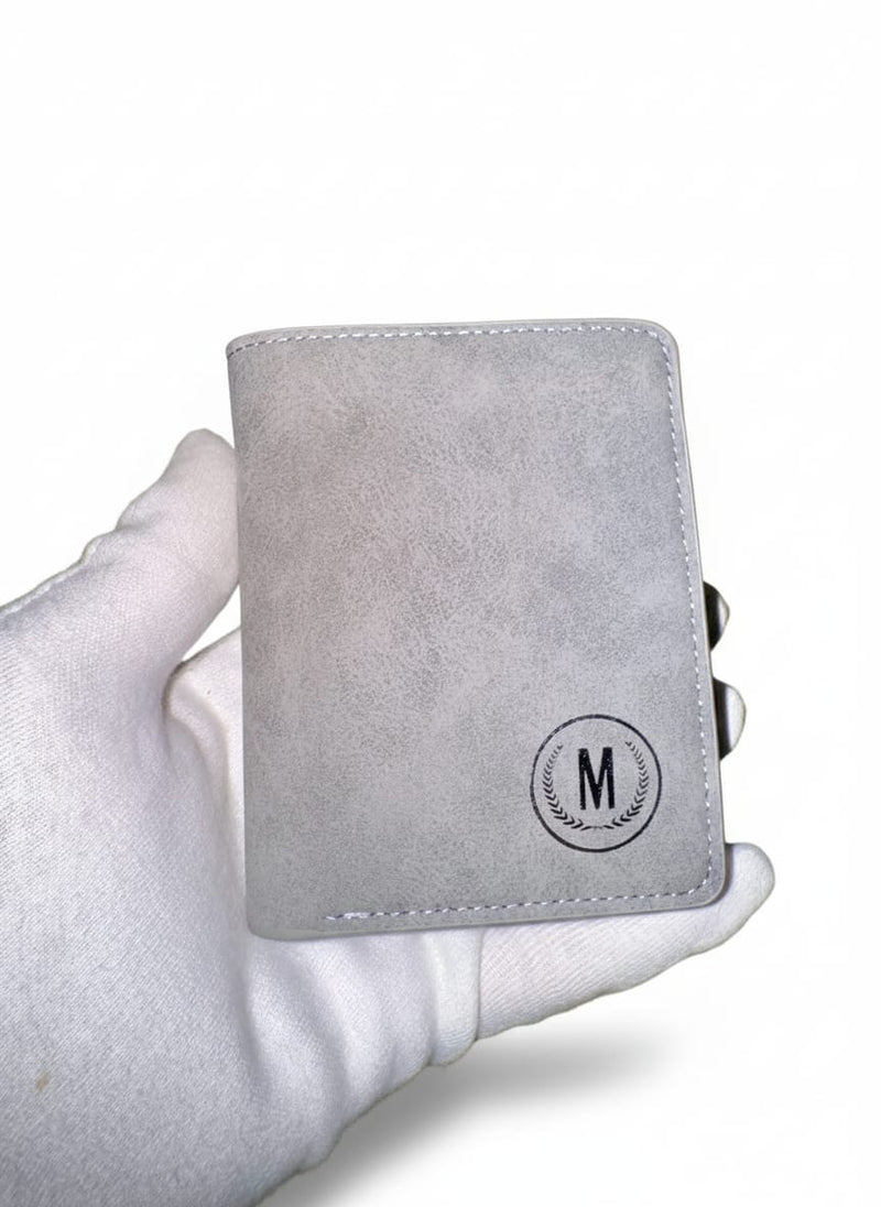 GU-II Male Short Thin Man Purse Wallet Retro Student CrossPurse Young Men's Personality Tide